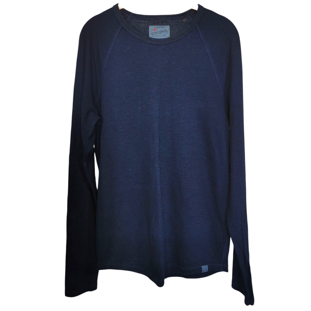 Lucky Brand Indigo Crew Neck Medium Weight Sweater - Sz S Open To Offers